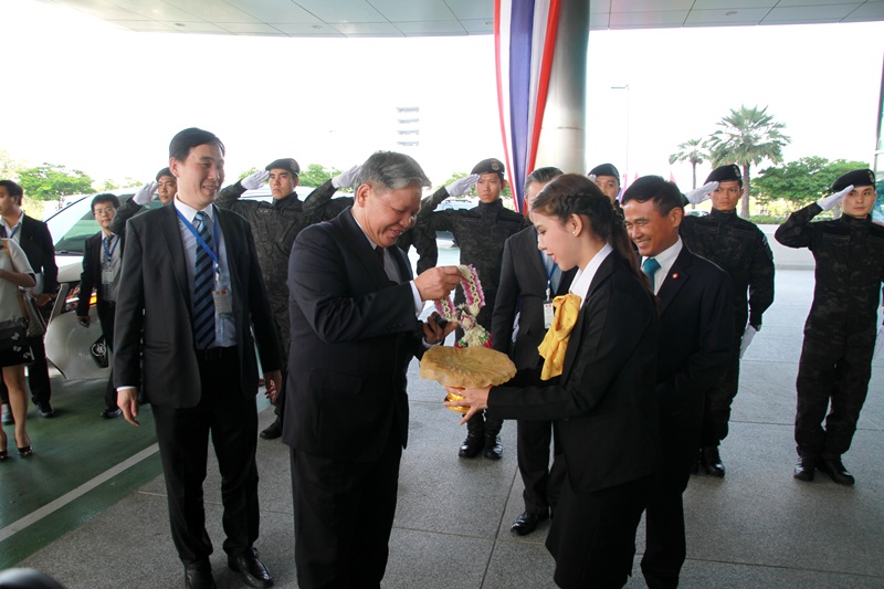 ﻿กรมบังคับคดี ร่วมให้การต้อนรับรัฐมนตรีว่าการกระทรวงยุติธรรมสาธารณรัฐสังคมนิยมเวียดนามและคณะ 